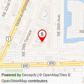 No Name Provided on Northeast 51st Street, Fort Lauderdale Florida - location map