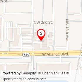 Life Storage on Northwest 18th Avenue, Pompano Beach Florida - location map