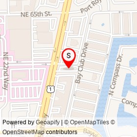 McDonald's on Federal Highway, Fort Lauderdale Florida - location map