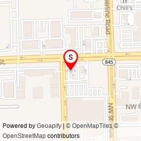 Wendy's on West Cypress Creek Road, Fort Lauderdale Florida - location map