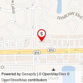 Texaco on Northwest 27th Avenue,  Florida - location map