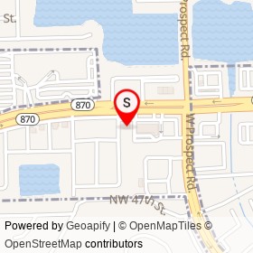 Jimmy John's on Northwest 25th Terrace, Coral Springs Florida - location map