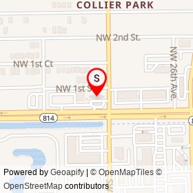 No Name Provided on Northwest 1st Street, Pompano Beach Florida - location map