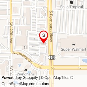 PNC Bank on South Pompano Parkway, Pompano Beach Florida - location map