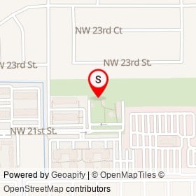 No Name Provided on Northwest 21st Street,  Florida - location map