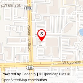 SunTrust on Northwest 9th Avenue, Fort Lauderdale Florida - location map