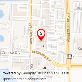 Winn-Dixie on Southwest 27th Avenue, Pompano Beach Florida - location map