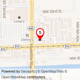 No Name Provided on West Oakland Park Boulevard,  Florida - location map