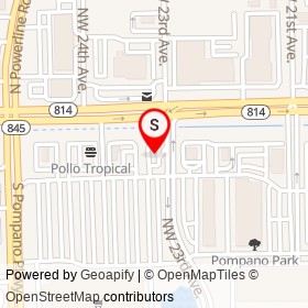 Murphy USA on Northwest 23rd Avenue, Pompano Beach Florida - location map