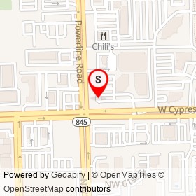Citibank on West Cypress Creek Road, Fort Lauderdale Florida - location map