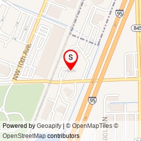 Oakland Bark on Northwest 38th Street,  Florida - location map