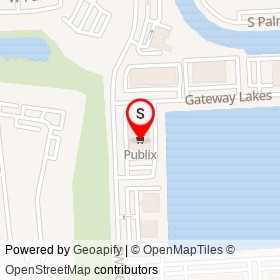 Publix on Southwest 36th Avenue, Pompano Beach Florida - location map