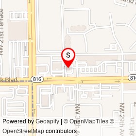 McDonald's on West Oakland Park Boulevard,  Florida - location map
