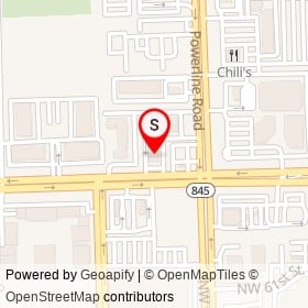 McDonald's on West Cypress Creek Road, Fort Lauderdale Florida - location map