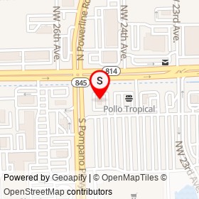 Wendy's on West Atlantic Boulevard, Pompano Beach Florida - location map