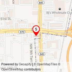 BP on Northwest 9th Avenue, Fort Lauderdale Florida - location map