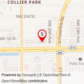 No Name Provided on West Atlantic Boulevard, Pompano Beach Florida - location map