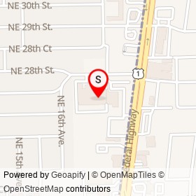 No Name Provided on Northeast 28th Street, Pompano Beach Florida - location map