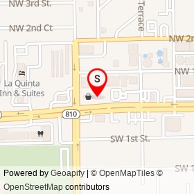 No Name Provided on West Hillsboro Boulevard, Deerfield Beach Florida - location map