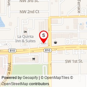 Shell on Northwest 3rd Avenue, Deerfield Beach Florida - location map