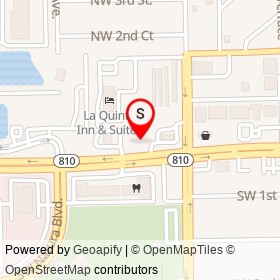 CubeSmart on West Hillsboro Boulevard, Deerfield Beach Florida - location map