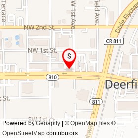 RC Boca Hobbies on West Hillsboro Boulevard, Deerfield Beach Florida - location map