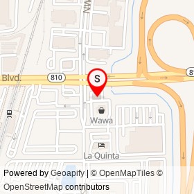 Wawa on Southwest 12th Avenue, Deerfield Beach Florida - location map