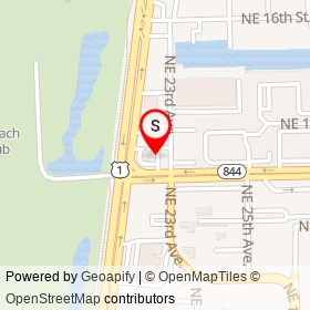 No Name Provided on Northeast 23rd Avenue, Pompano Beach Florida - location map