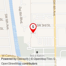 Beth El Mausoleum on Southwest 4th Avenue, Boca Raton Florida - location map