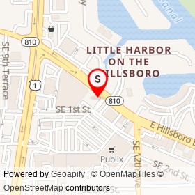 China Gourmet on East Hillsboro Boulevard, Deerfield Beach Florida - location map
