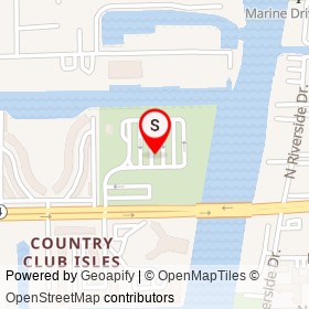 Alsdorf Boat Launching Park on , Pompano Beach Florida - location map