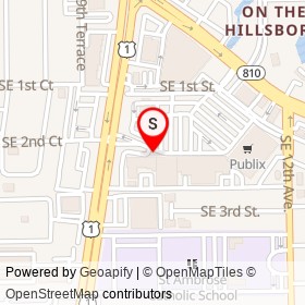 Office Depot on Federal Highway, Deerfield Beach Florida - location map