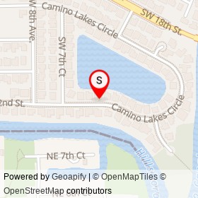 No Name Provided on Camino Lakes Circle, Boca Raton Florida - location map