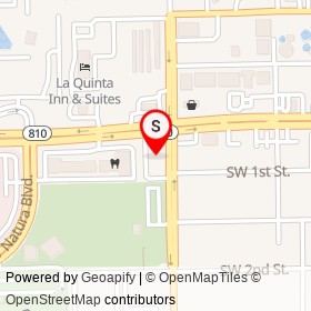 McDonald's on Southwest Martin Luther King Jr Avenue, Deerfield Beach Florida - location map
