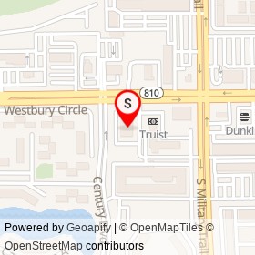 Wells Fargo on Century Plaza, Deerfield Beach Florida - location map