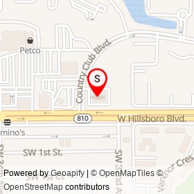 Sunwise Capital on West Hillsboro Boulevard, Deerfield Beach Florida - location map