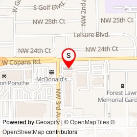 No Name Provided on West Copans Road, Pompano Beach Florida - location map