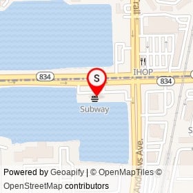 China Express and Kajun Seafood on West Sample Road, Pompano Beach Florida - location map