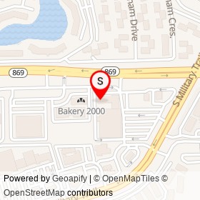 MetroPCS on Southwest 10th Street, Deerfield Beach Florida - location map