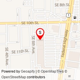 Winn-Dixie on Southeast 6th Avenue, Deerfield Beach Florida - location map