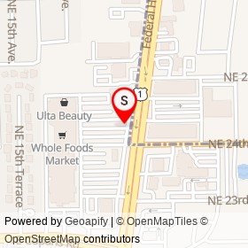 PDQ on Federal Highway, Pompano Beach Florida - location map