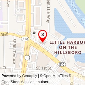 Walgreens on East Hillsboro Boulevard, Deerfield Beach Florida - location map