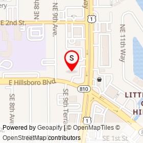 Daily’s on East Hillsboro Boulevard, Deerfield Beach Florida - location map