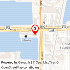 Bank of America on West Sample Road, Pompano Beach Florida - location map
