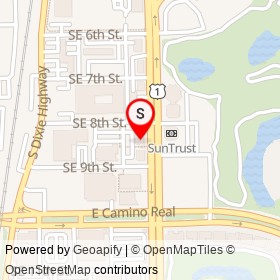 T-Mobile on Federal Highway, Boca Raton Florida - location map
