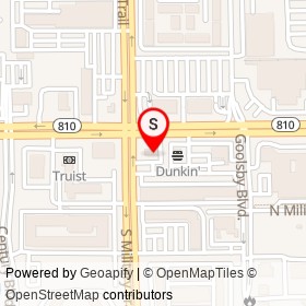 Chevron on West Hillsboro Boulevard, Deerfield Beach Florida - location map
