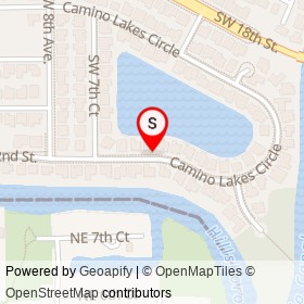 No Name Provided on Camino Lakes Circle, Boca Raton Florida - location map