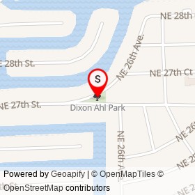 Dixon Ahl Park on ,  Florida - location map