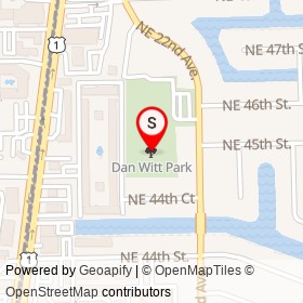 Dan Witt Park on ,  Florida - location map