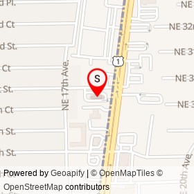 McDonald's on Northeast 31st Street, Pompano Beach Florida - location map